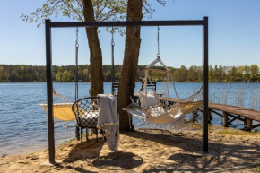 Apartament nad jeziorem Sukiel z własną plażą, Olsztyn